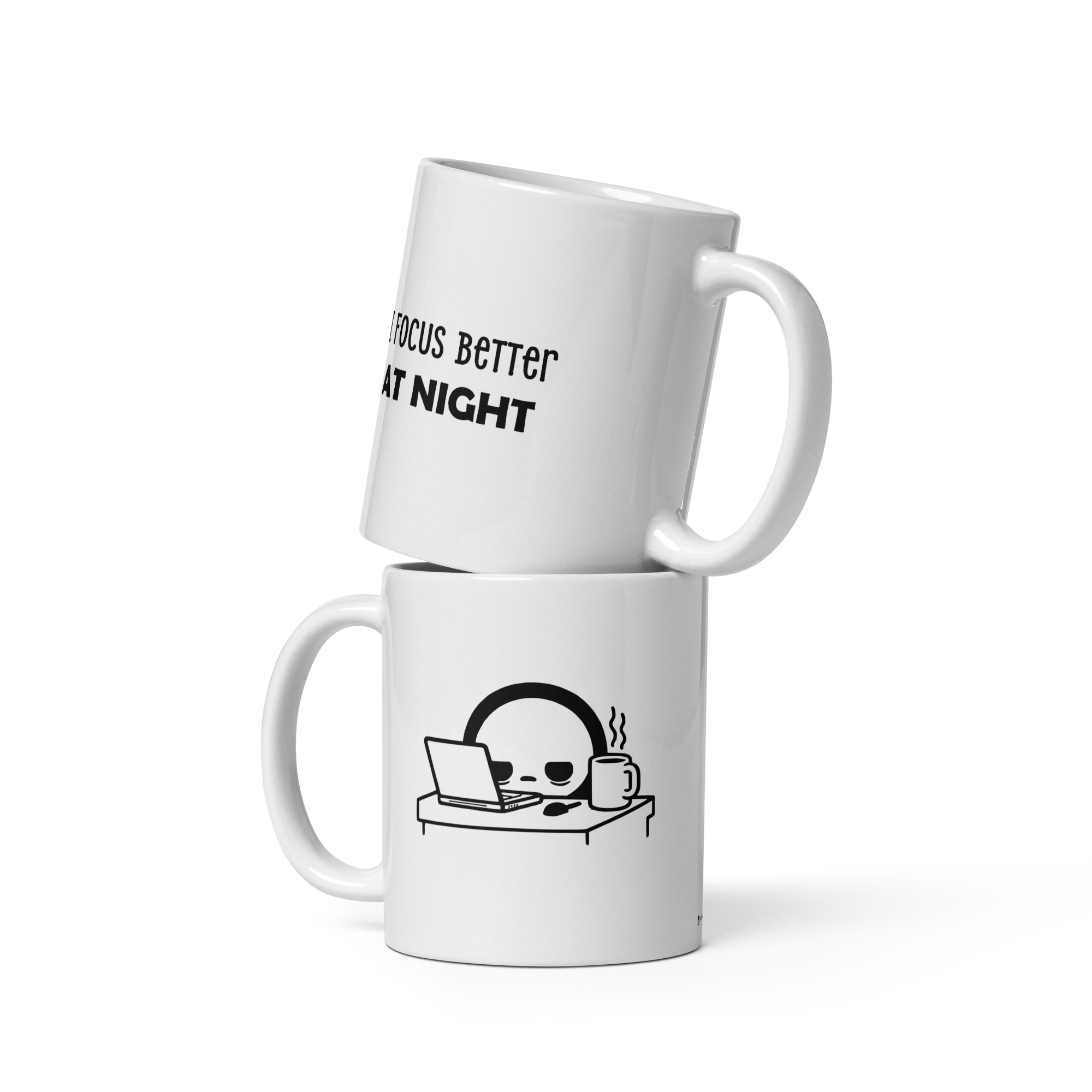 I Focus Better At Night | Mug
