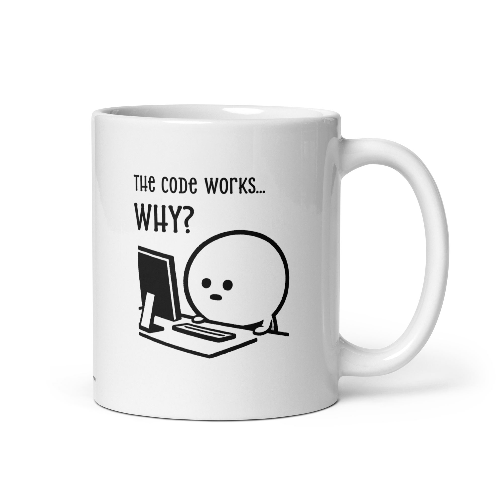 The Code Doesn't Work, The Code Works | Mug